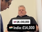 Jean Paul, a British citizen, flew 6,800+ km to India for a knee replacement surgery. (Instagram/ The Medical Travel Company)