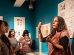 The Moving Line is curated by graphic novelist Amruta Patil, and housed in the Museum of Art and Photography (MAP) (Photo: Jagath Narayan / Art Objects)