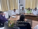 The meetings focus on identifying designated dog-feeding points through discussions with residents and feeders, while also explaining the provisions of the Animal Birth Control Rule. (HT Photos)