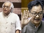 While Jairam Ramesh alleged that “those who intimidate are themselves cowards”, union parliamentary affairs minister Kiren Rijiju responded saying Shah was “ready” with a reply.