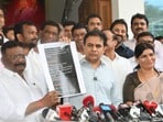 కేటీఆర్ మీడియా సమావేశం