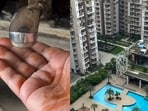 A woman shared how her luxury high-rise flat lacked basic amenities, with water shortages and long electricity cuts.(Instagram/sweetyonesweetysharma)