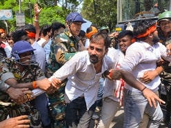 রাঁচিতে বিধানসভা অভিযানে ধুন্ধুমার!