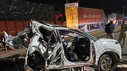 Four people killed after car rams into road divider on Pune-Satara highway: Police
