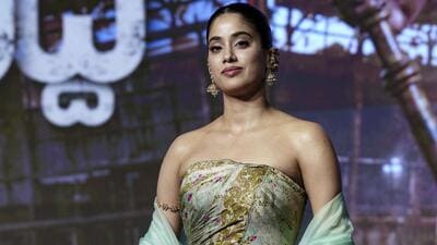Bengaluru: Actor Janhvi Kapoor at the promotion event of her film 'Peddi', in Bengaluru, Karnataka (PTI FILE) Bengaluru: Actor Janhvi Kapoor at the promotion event of her film 'Peddi', in Bengaluru, Karnataka (PTI FILE)