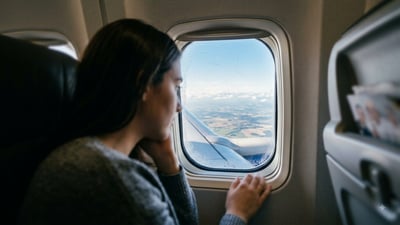 Find out why aircraft have round windows. (Representative image by Google Gemini) Find out why aircraft have round windows. (Representative image by Google Gemini)