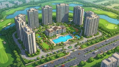 Gurugram real estate top deal: Entrepreneur Manav Sardana, who was associated with Imperial Auto before it was acquired by global private equity firm Warburg Pincus, has bought a penthouse at DLF’s The Dahlias in Gurugram for ₹271 crore. (Picture for representational purposes only) (Gemini Generated Photo ) Gurugram real estate top deal: Entrepreneur Manav Sardana, who was associated with Imperial Auto before it was acquired by global private equity firm Warburg Pincus, has bought a penthouse at DLF’s The Dahlias in Gurugram for ₹271 crore. (Picture for representational purposes only) (Gemini Generated Photo )