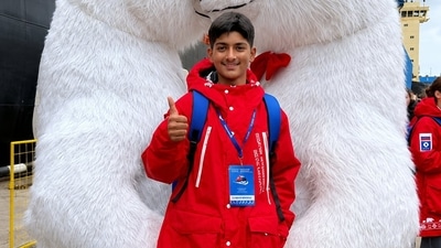Lucky Rawat is the only Indian among the 22-students travelling aboard. (Photo: ANI) Lucky Rawat is the only Indian among the 22-students travelling aboard. (Photo: ANI)