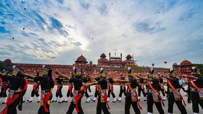 The Independence Day event is tightly scheduled, keeping in mind the magnitude of the situation and the importance of the day. (File Photo (Raj K Raj/HT))