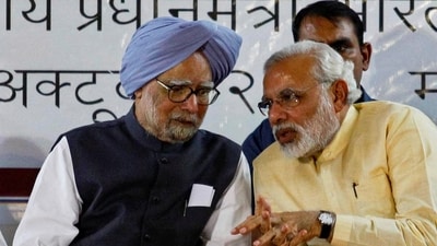 From his days as the Gujarat chief minister, Narendra Modi recalled several conversations he had with the then PM Manmohan Singh when he passed away in 2024. (Reuters File Photo)