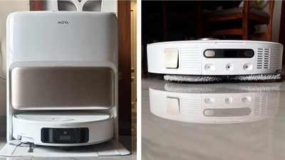 Mova V50 Ultra robotic vacuum cleaner 30 days test. (Aishwarya Faraswal - HT) Mova V50 Ultra robotic vacuum cleaner 30 days test. (Aishwarya Faraswal - HT)