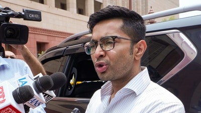 The dispute arose from a case relating to alleged comments made by Abhishek Banerjee at a public meeting during the West Bengal assembly elections. (PTI) The dispute arose from a case relating to alleged comments made by Abhishek Banerjee at a public meeting during the West Bengal assembly elections. (PTI)