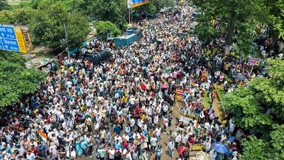 UP youth groups announce 'Justice Morcha', plan 50-day campaign on education, jobs (PTI) UP youth groups announce 'Justice Morcha', plan 50-day campaign on education, jobs (PTI)