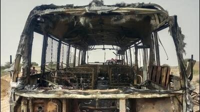 Preliminary probe suggested that a short circuit may have caused the fire.