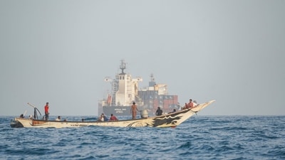 At least three crew members killed (AFP)