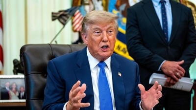 Donald Trump has appeared to vilify the Muslim community throughout his rise in politics, including NYC Mayor Zohran Mamdani, and now Abdul El-Sayed. (Bloomberg) Donald Trump has appeared to vilify the Muslim community throughout his rise in politics, including NYC Mayor Zohran Mamdani, and now Abdul El-Sayed. (Bloomberg)
