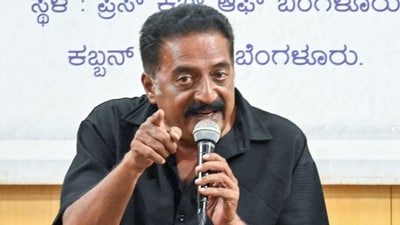 Prakash Raj claims his name was dropped from the Bengaluru voters' list after SIR. (Savitha) Prakash Raj claims his name was dropped from the Bengaluru voters' list after SIR. (Savitha)