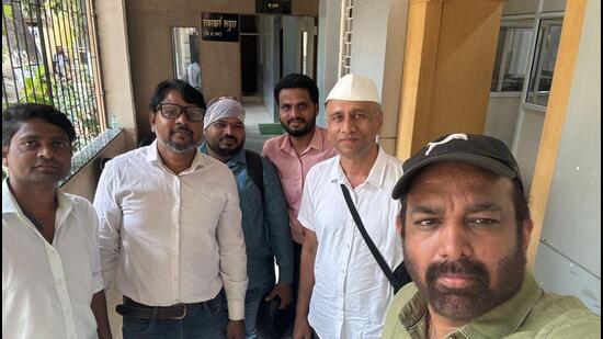 Candidates who were shortlisted for the German language course recently visited SCERT to discuss their issues with the officers.