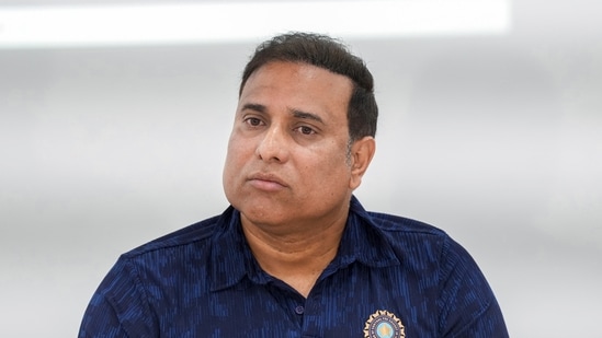 Bengaluru: BCCI Centre of Excellence (CoE) head VVS Laxman at a press conference.