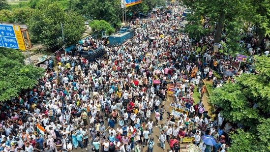 UP youth groups announce 'Justice Morcha', plan 50-day campaign on education, jobs