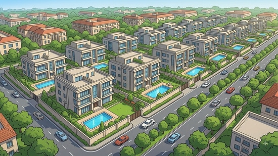 South Delhi continued to outperform, with average prices of luxury independent floors rising 6%–21% year-on-year in the April-June quarter of 2026, driven by sustained demand amid limited supply. (Picture for representational purposes only)