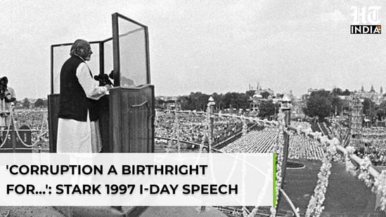 'Those who consider corruption…': PM Gujral's appeal in 1997 I-Day Speech