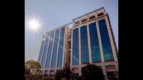 The Summit building in Lucknow’s Gomti Nagar (Sourced)