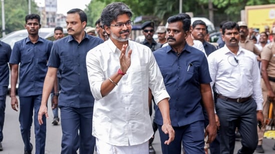 Tamil Nadu Chief Minister C Joseph Vijay. (@CMOTamilnadu)
