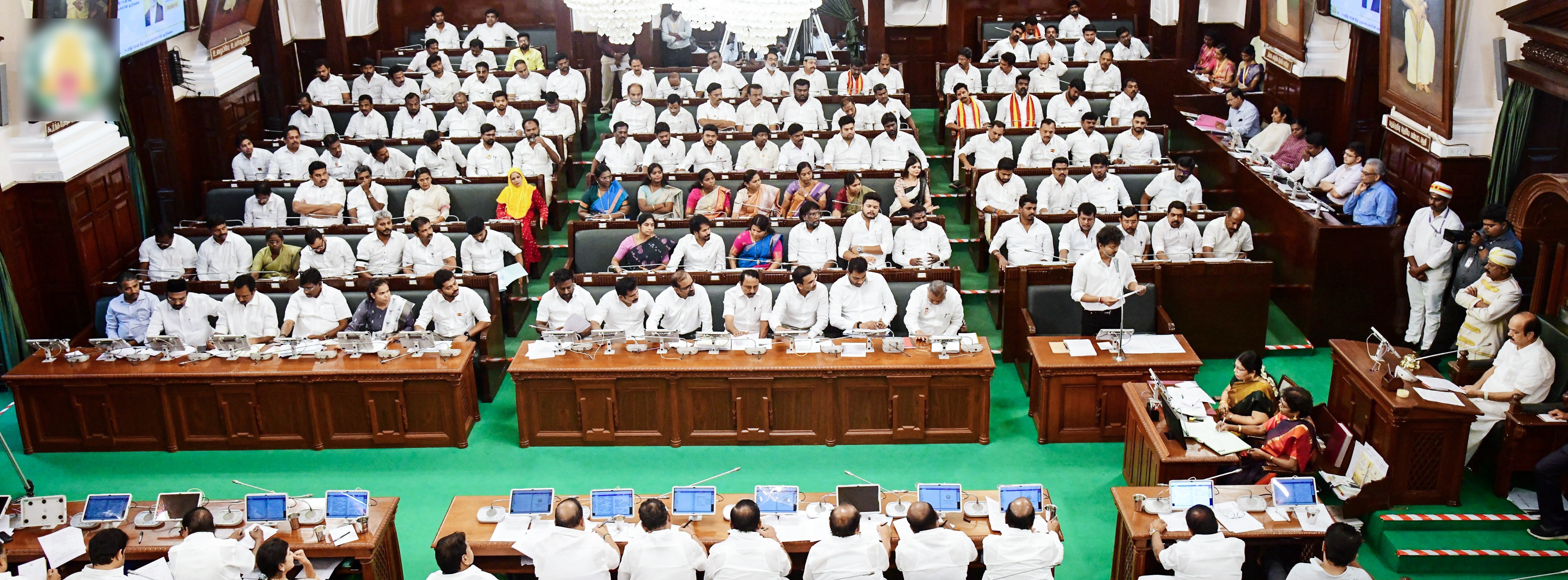 Resolution in Tamil Nadu assembly cites continuous paper leaks and irregularities in the examination system while arguing against the NEET system. (Photo: X/@CMOTamilnadu) Resolution in Tamil Nadu assembly cites continuous paper leaks and irregularities in the examination system while arguing against the NEET system. (Photo: X/@CMOTamilnadu)