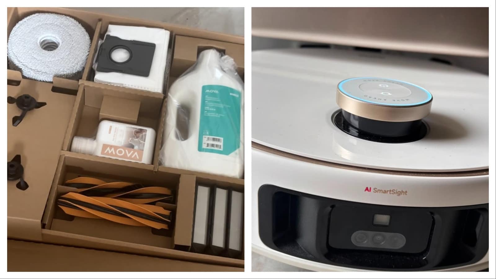 In this box / Retractable LiDAR for easy navigation under the furniture. (Aishwarya Faraswal - HT) In this box / Retractable LiDAR for easy navigation under the furniture. (Aishwarya Faraswal - HT)