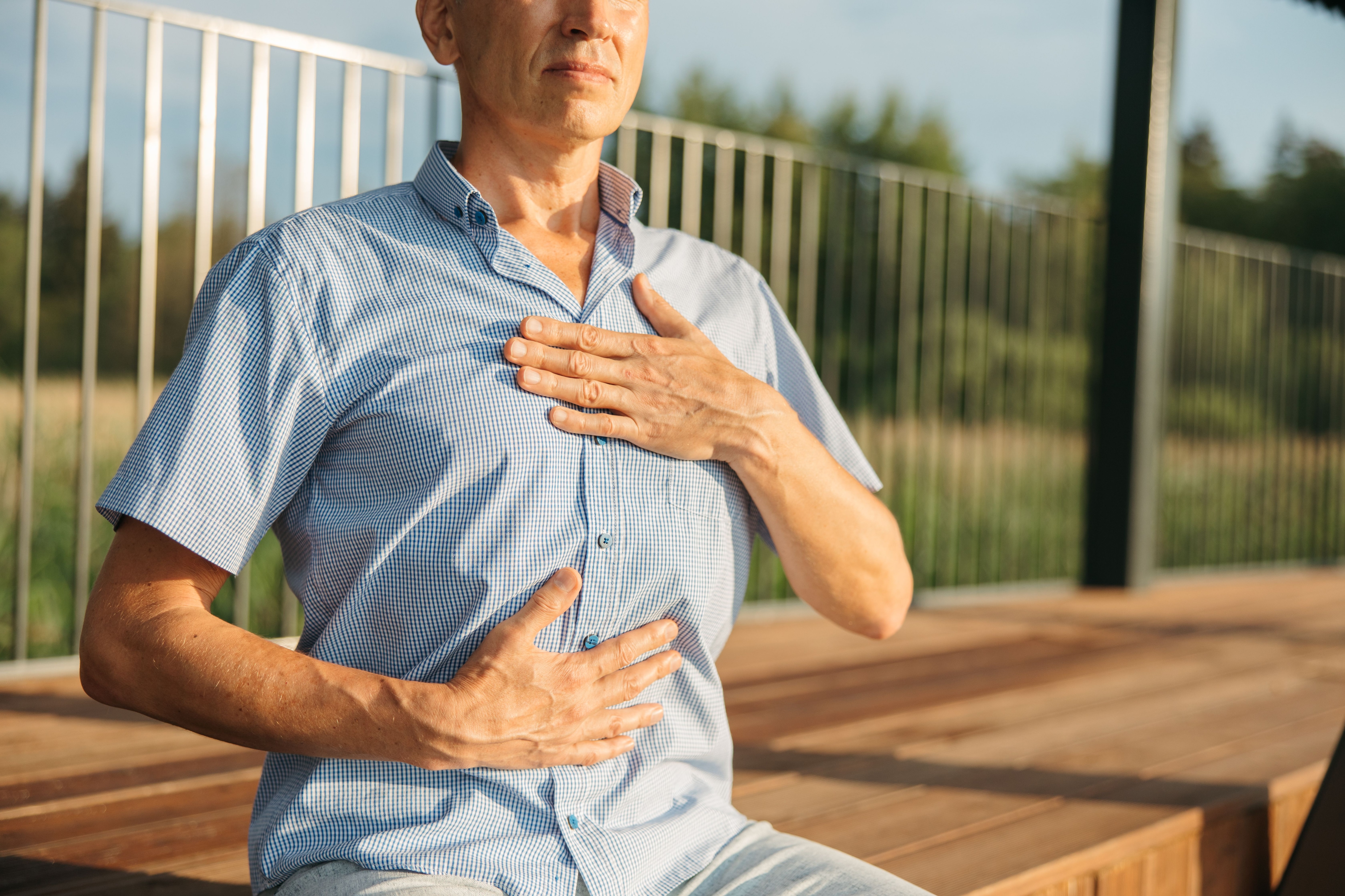 You can practise 5 minutes of breathing yoga before you begin your day. (Pexel) You can practise 5 minutes of breathing yoga before you begin your day. (Pexel)