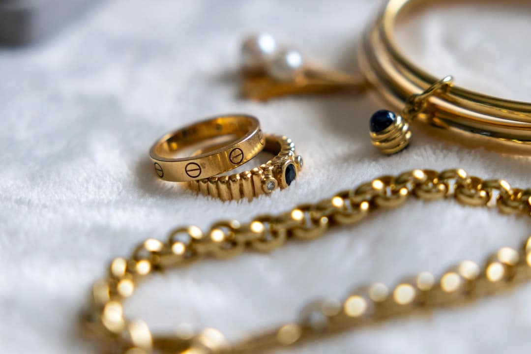 These alloys tarnish or dull faster than higher karat gold if left in a humid space. (Unsplash) These alloys tarnish or dull faster than higher karat gold if left in a humid space. (Unsplash)