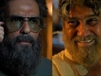 Suvinder Vicky and Arjun Rampal in stills from Dhurandhar 2.