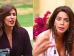 Rhea Chakraborty and Mallika Sherawat get into an argument.