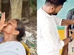 Mahmora MLA Suruj Dehingia organised free grooming services for flood-affected residents in Assam.(Facebook)