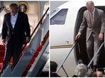 Two presidents, two secret flights: Trump’s Turkey exit and Clinton’s India-Pakistan decoy.(Reuters, FlungingPicture/X)