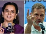 BJP MP Kangana Ranaut has slammed Rahul Gandhi.