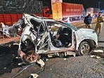 Shinde and another passenger, Dikshit Dayanand Pujari, 20, of Kamshet, were injured and shifted to a hospital. (HT)