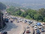 The Connecting Link carriageway carrying traffic from Mumbai towards Pune remained operational, the MSRDC said.