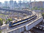 The first phase of Metro Line 2B, from Mandale till Diamond Garden, was operationalised on April 8 (Hindustan Times)