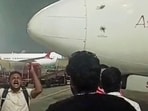 The incident occurred on Tuesday night, and passengers later raised concerns over the airline’s handling of the technical problem and its communication with them. (ANI Video Grab)