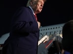 JOINT BASE ANDREWS, MARYLAND - AUGUST 11: U.S. President Donald Trump speaks to reporters after stepping off Air Force One on August 11, 2026 in Joint Base Andrews, Maryland. President Trump is returning to Washington, DC after traveling to Ohio to attend the 2026 Patriot Games. Anna Moneymaker/Getty Images/AFP (Photo by Anna Moneymaker / GETTY IMAGES NORTH AMERICA / Getty Images via AFP)