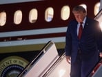 A secret operation that moved US President Donald Trump from an aircraft. 