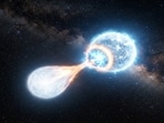 White dwarfs are dense, burnt-out cores left behind when Sun-like stars exhaust their nuclear fuel and shed their outer layers. (HT)