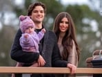 Jayme Leagh Franklin with her husband and their daughter,(Instagram)