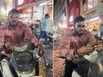 The video shows the woman confronting the man posing as Rapido driver. (Instagram/@iamsiddhi33)