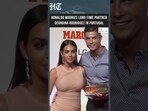 Cristiano Ronaldo Marries Georgina Rodriguez In Portugal After Years Of Relationship