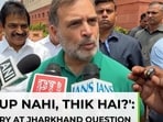 On cam: Rahul Gandhi gets angry at reporter - 'Why don't you interrupt…?