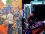 Rescue operations are underway in Mumbai Kurla where several people are feared trapped under debris after a landslide.
