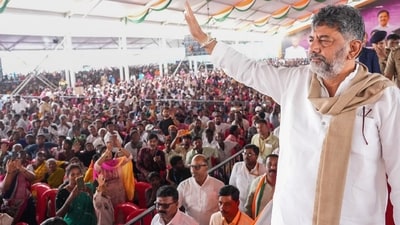 Karnataka Chief Minister DK Shivakumar allotted portfolios to cabinet ministers. (@DKShivakumar/ANI) Karnataka Chief Minister DK Shivakumar allotted portfolios to cabinet ministers. (@DKShivakumar/ANI)